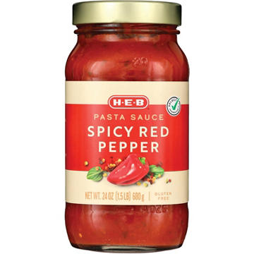 H-E-B Spicy Red Pepper Pasta Sauce