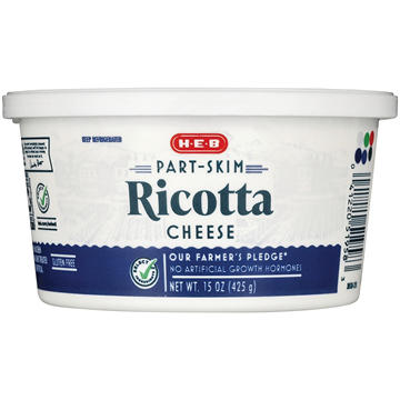 H-E-B Part-Skim Ricotta Cheese