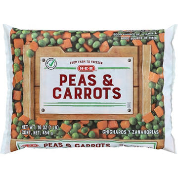 H-E-B Frozen Peas & Carrots