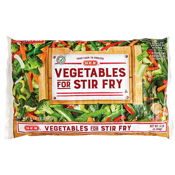 H-E-B Frozen Stir Fry Vegetables - Texas Size Pack