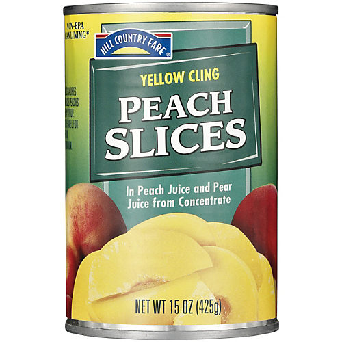 Canned Fruit, Organic Yellow Cling Peach Slices in Organic Peach & Pear  Juice from Concentrate, 15 oz at Whole Foods Market