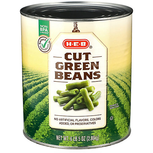 H-E-B Frozen Cut Green Beans