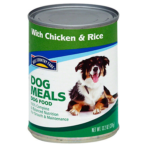 Heb canned dog clearance food