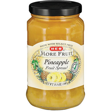 H-E-B More Fruit Pineapple Fruit Spread