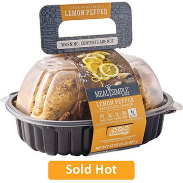 Meal Simple by H-E-B Rotisserie Chicken - Lemon Pepper