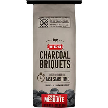 H-E-B Texas Mesquite Charcoal Briquets