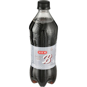 H-E-B Diet Dr. B Soda