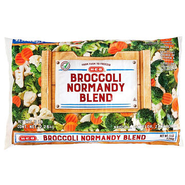 H-E-B Frozen Broccoli Normandy Blend - Texas Size Pack