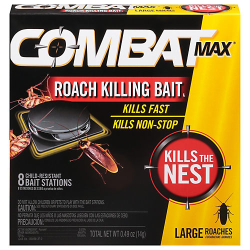 Combat Max Roach Killing Bait - Large Roaches - Shop Insect