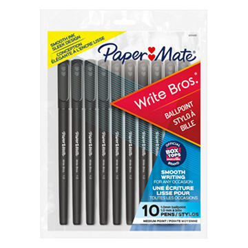Paper Mate Write Bros. 1.0mm Ballpoint Pens - Black Ink