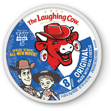 The Laughing Cow Spreadable Cheese Wedges - Creamy Original, 8ct