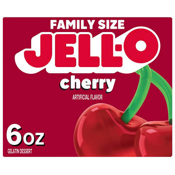 Jell-O Cherry Instant Gelatin Mix