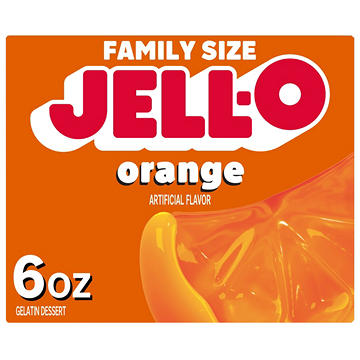 Jell-O Orange Instant Gelatin Mix