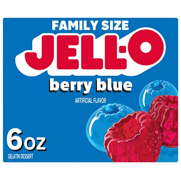 Jell-O Berry Blue Instant Gelatin Mix