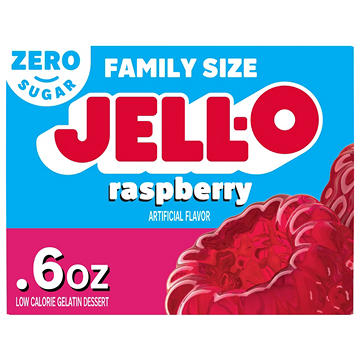 Jell-O Sugar Free Raspberry Instant Gelatin Mix
