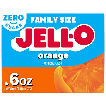 Jell-O Sugar Free Orange Instant Gelatin Mix