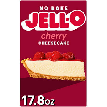 Jell-O No Bake Cherry Cheesecake Dessert