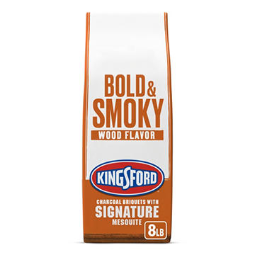 Kingsford Bold & Smoky Wood Flavor Charcoal Briquets with Signature Mesquite