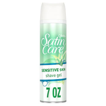 Gillette Venus Satin Care Sensitive Skin Shave Gel for Women, with Aloe