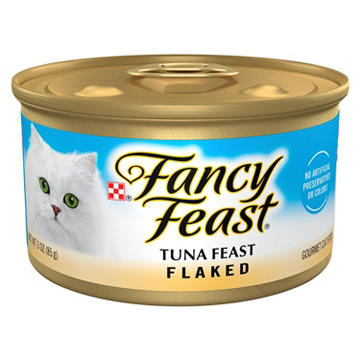 Fancy Feast Purina Wet Cat Food - Flaked Tuna Feast