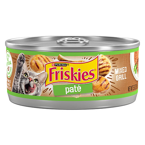 Friskies Wet Cat Food Pate Pate Mixed Grill Shop Food at H E B