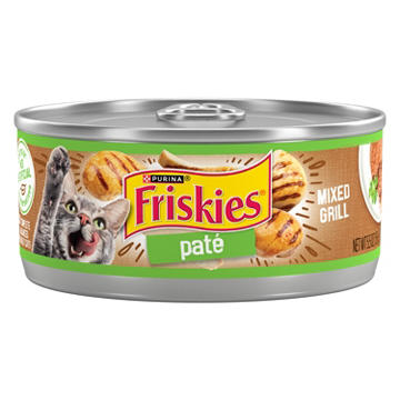 Friskies Purina Wet Cat Food - Pate Mixed Grill
