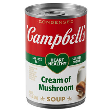 Campbell's Condensed Heart Healthy Cream of Mushroom Soup