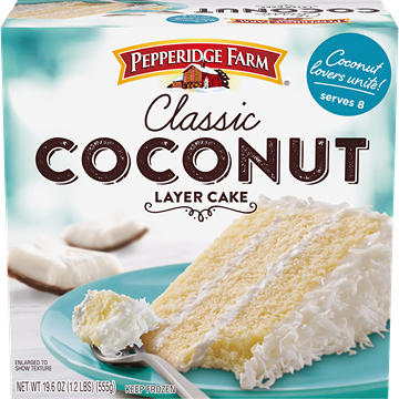 Pepperidge Farm Frozen Coconut Layer Cake