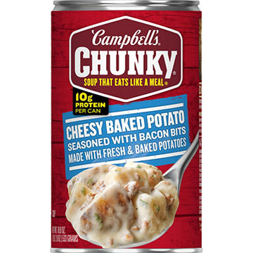 Campbell's Chunky Cheesy Baked Potato with Cheddar & Bacon Bits Soup