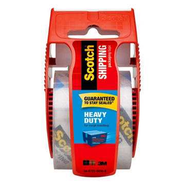 Scotch Heavy Duty Shipping Tape with Holder