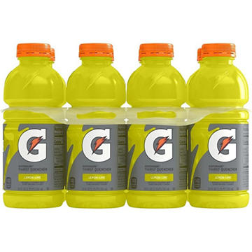 Gatorade Lemon-Lime Thirst Quencher 8 pk Bottles