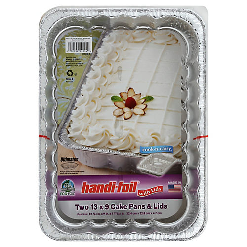 Handi-Foil Pan & Lid, Rack Roaster, Medium, Search