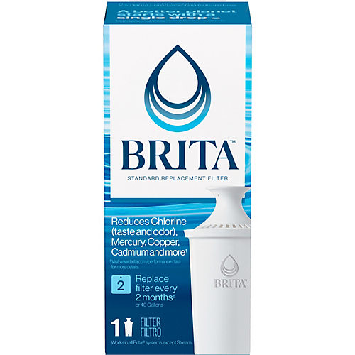 Brita Elite Replacement Water Filter for Pitchers and Dispensers, 2 Pack 