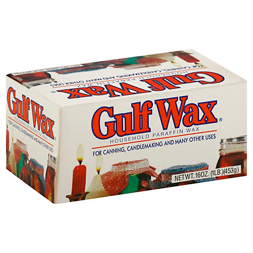 2 VINTAGE GULF WAX PARAFFIN WAX BOXES