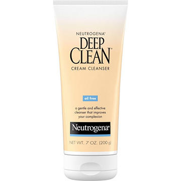 Neutrogena Deep Clean Oil-Free Daily Facial Cream Cleanser