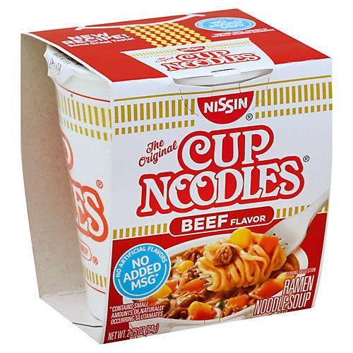 Nissin Top Ramen Chicken Flavor Ramen Noodle Soup - Shop Soups & Chili at  H-E-B