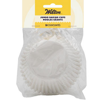 Wilton White Jumbo Baking Cups