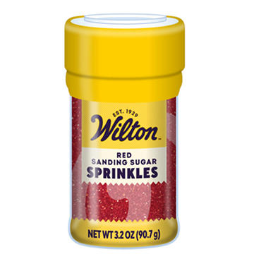 Wilton Sanding Sugar Sprinkles - Red