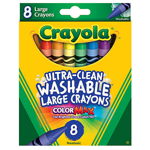 Crayola Ultra Clean Washable Crayons 24 Pk