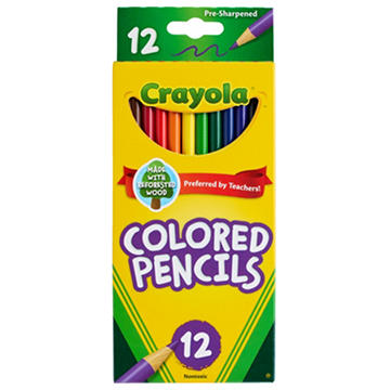 Crayola Pre-Sharpened Colored Pencils