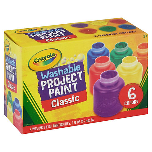 Crayola Kids Washable Paint - Neon - Shop Paint & Paint Brushes at H-E-B