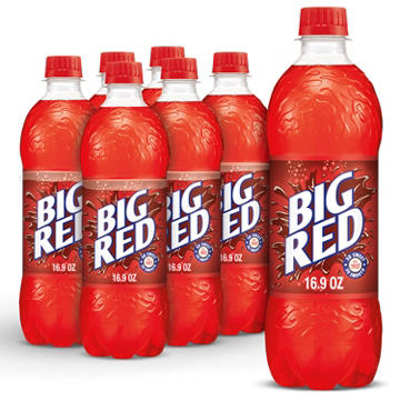 Big Red Soda 6 pk Bottles