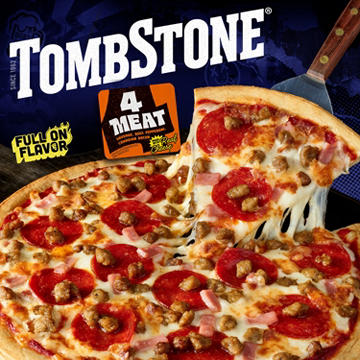 Tombstone 4 Meat Frozen Pizza