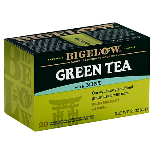 Bigelow Perfect Peach Herbal Tea Bags - 20/Box