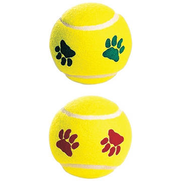 Spot Paw Print Tennis Balls