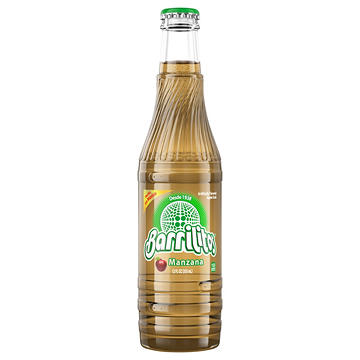 Barrilitos Apple Soda Glass Bottle
