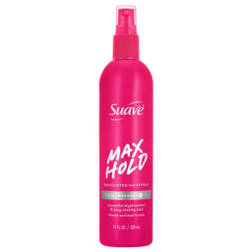 Suave Max Hold Unscented Non-Aerosol Hairspray