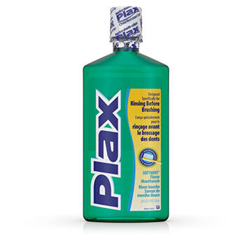 Plax Refreshing Oral Rinse Mouthwash - Soft Mint