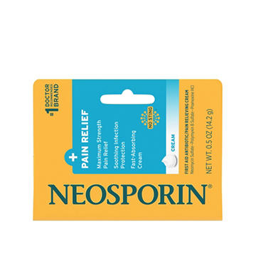 Neosporin Pain Relief Dual Action First Aid Antibiotic Cream