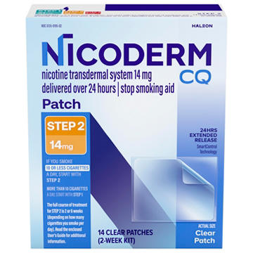 Nicoderm CQ Nicotine Patches to Stop Smoking, Step 2